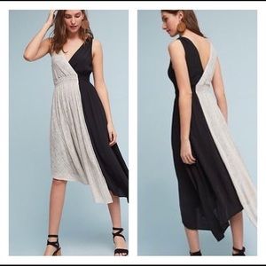 Anthropologie Maeve Elisabel Asymmetrical Dress